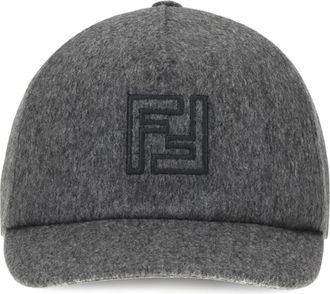 Fendi Wool Baseball Hat