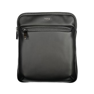 HUGO BOSS Black Polyurethane Mens Shoulder Mens Bag
