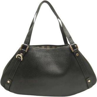 Gucci Pre-owned Handbags, female, Blue, Size: ONE SIZE Pre-owned GG Canvas Tote Bag