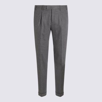 Pantaloni Torino Grey Wool Pants