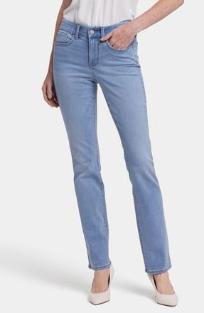 NYDJ Waist Match Marilyn Straight Leg Jeans in Santiago Sea at Nordstrom, Size X-Large