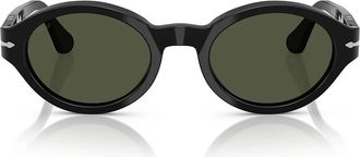 Persol Sunglasses Po3378 S 95/31 Loris Black/Green Unisex