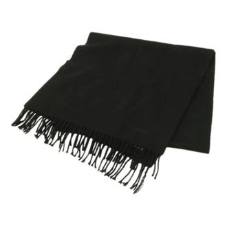 Herm&egrave;s Pre-owned Stole - Dames - Pre-owned - Zwart - Maat: ONE Size Kasjmier