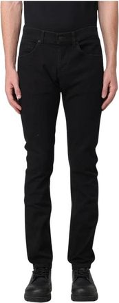 Dondup Zwarte Slim Fit Jeans - Heren - Slim Fit Jeans - Zwart - W31 - Jeans