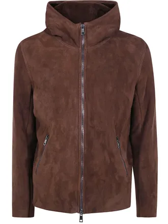 Giorgio Brato Jacket Leather Gu27f.26001.Bcsd Havana