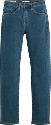 Levi's Dames 724 Hoge Taille Rechte Jeans (Blauw)