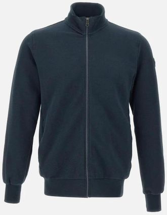Colmar Full-zip Ottoman Sweatshirt - Heren - Vesten met rits - Blauw - 2XL - Katoen - Hoodies & sweatvesten