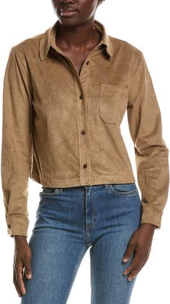 Hunter Cropped Button-Down Shirt