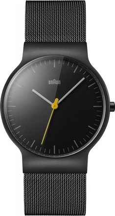 Braun BN0211BKMHG Mens Classic Slim Watch - Black - One Size