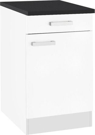 Optifit Spülenschrank »Odense« 50 cm breit, mit Tür und Schubkasten, mit 28 mm starker Arbeitsplatte