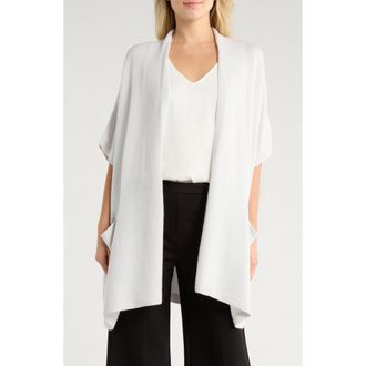 Theory Cozy Wool & Cashmere Cardigan in Whisper at Nordstrom Rack, Size Medium/large