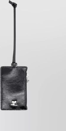 Courr&egrave;ges leather cardholder