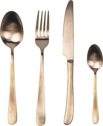 Villa D'Este Home Tivoli Set redondo 24pz cobre mate