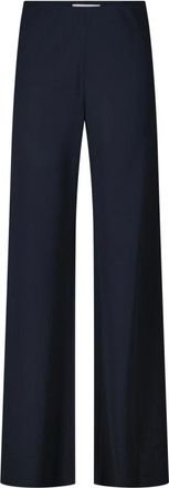 Vince Comfort Fit Elastische Taille Broek - Dames - Wijde Broeken - Blauw - L - Broeken