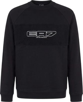 Emporio Armani Sweatshirt - Heren - Sweatshirts - Zwart - S - Hoodies & sweatvesten