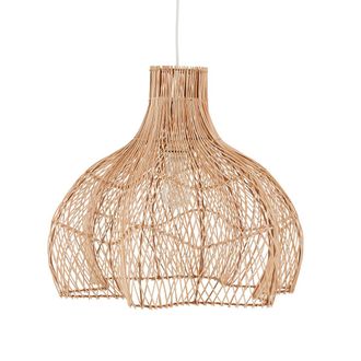 AM.PM Hanglamp in gevlochten rotan, Rotanga