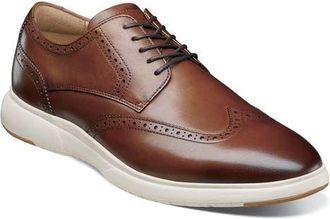 Florsheim Dash Wingtip Derby in Cognac Multi at Nordstrom, Size 10.5