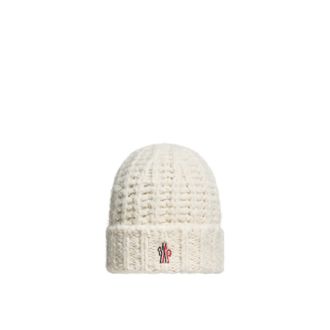 Moncler Moncler Alpaca Blend Beanie, Women, White, Size: One Size