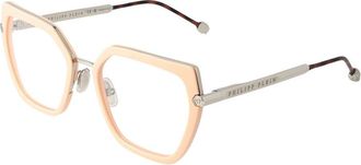 Philipp Plein Pink Metal & Plastic Glasses Womens (Frames)