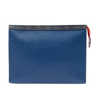 Louis Vuitton Pre-owned Clutches, female, Blue, Size: ONE SIZE Pre-owned Voyage MM
