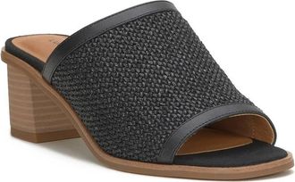Lucky Brand Womens Lenira Heel Sandal In Black Popcorn