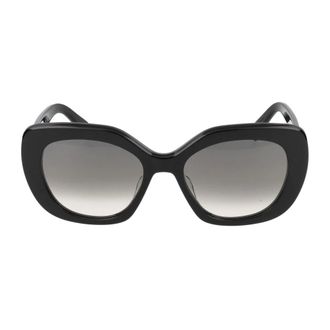Celine Sunglasses, unisex, Black, Size: 55 MM Classic Sunglasses with Fabric Details