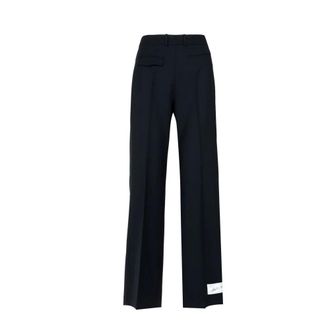 Erika Cavallini Semi Couture Mujer, Pantalones, Azul, Talla: S