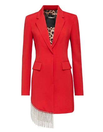 Philipp Plein Blazer Dress Fringe
