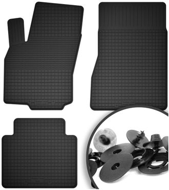 OEM Alfombrillas De Goma + Topes Para: Renault Grand Scenic Iii Monovolumen (2009-2016)