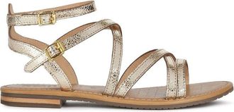 Geox Platte leren sandalen Sozy