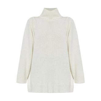Max Mara High-neck Long-sleeve Sweater