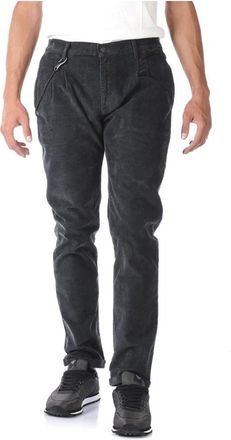 Daniele Alessandrini Pj 5387L5203706 Slim-fit Broek - Heren - Slim Fit Broeken - Grijs - 2XS - Katoen - Broeken