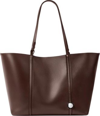 Jacquemus Tassen, Dames, Bruin, ONE Size, Katoen, Le Marino Tote