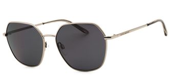 Draper James DJ9027 040 Womens Sunglasses Silver Size 58