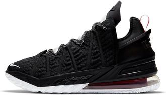 Nike LeBron 18 Black University Red CQ9283-001