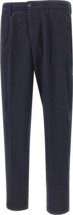 Re-hash Broeken, Heren, Blauw, W32, Katoen, Marc-El Broek