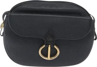 Dior Pre-owned Vintage schoudertas - Dames - Vintage Schoudertas - Blauw - ONE Size - Leer - Vintage