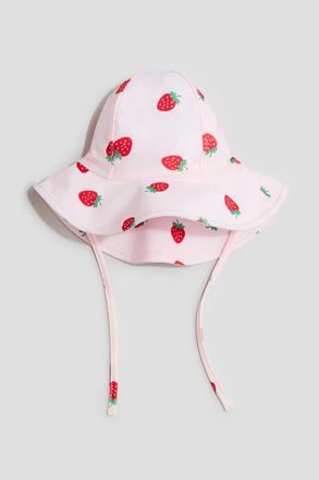 H&M Upf 50 Sun Hat in Light Pink/strawberries at Nordstrom, Size 9-12 M