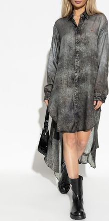 Diesel Dress D-ILETTA, Womens, Grey