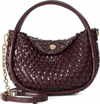 Dune London Dinideliberate Top Handle Bag in Burgundy at Nordstrom