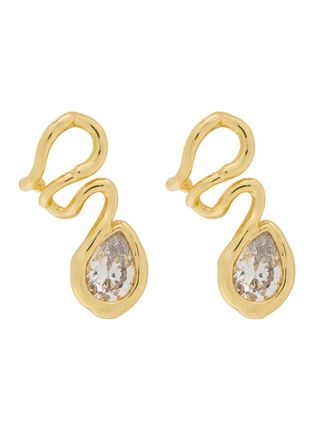 Alexis Bittar Alexis Bittar Asterales 14kt Gold-plated Drop Earrings - One Size
