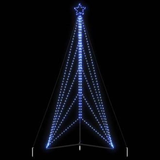 vidaXL &Aacute;rbol De Navidad Led 615 Leds Azul 404,5 Cm Vidaxl
