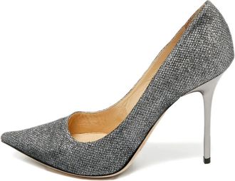 Jimmy Choo London Pumps a punta con glitter - Argento