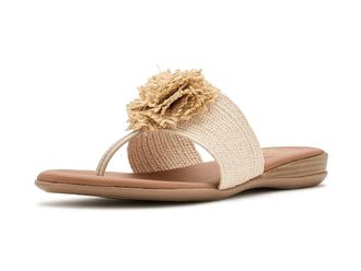 Andr&eacute; Assous Nara Woven Womens Sandals Beige/Natural : 10 M, Synthetic