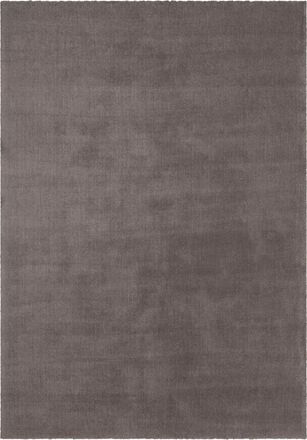 LALEE Hochwertiger Hochfloor Design Teppich Velutto 400 - Taupe