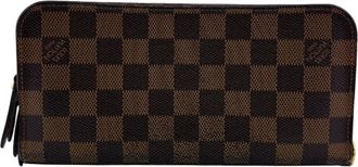 Louis Vuitton Damier Brown Damier Canvas Damier Canvas Long Wallet (Bi-Fold) (Pre-Owned)