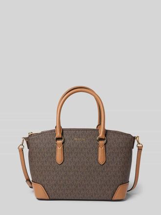 Michael Kors Handtasche mit Logo-Applikation Modell Murphey in Dunkelbraun, Gr&ouml;&szlig;e 1