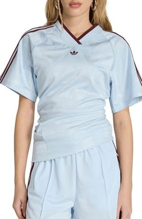 adidas Originals Side Ruched Jersey in Crystal Sky at Nordstrom, Size X-Small