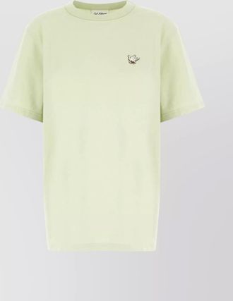 Maison Kitsun&eacute; crew neck cotton t-shirt