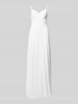 Mascara Brautkleid in Wickel-Optik in Offwhite, Gr&ouml;&szlig;e 32